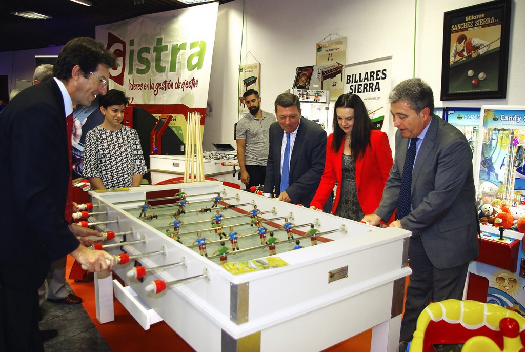 Autoridades futbolin V Expocongreso Andaluz del Juego - Palacio de Congresos de Torremolinos